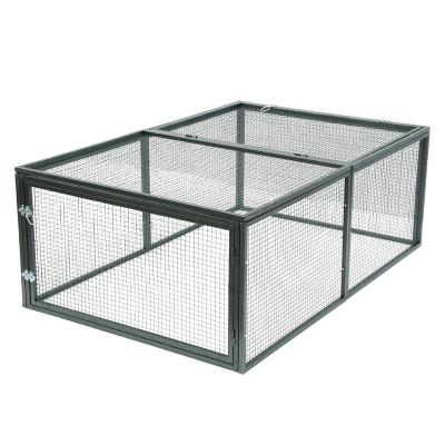 China Large Viable Strong Metal Rabbit Cage Small Animal Race for sale