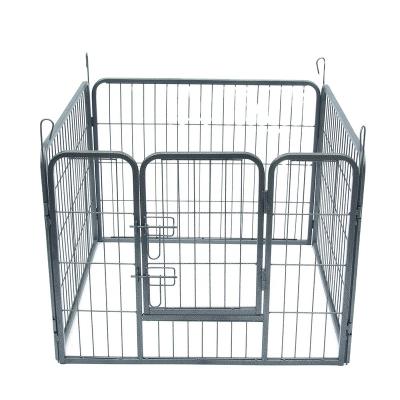 China Wholesale Windproof Strong Duty Metal 4 Panels Pet Playpen for sale