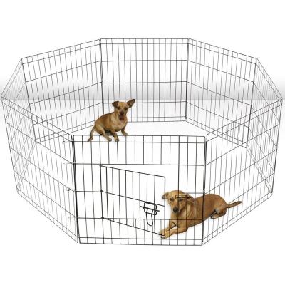 China Sustainable Metal Dog Playpen Puppy Exercise Fence for sale