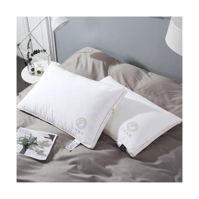 China Popular High Quality Wholesale Anti-static Cotton Pillow Inserts Goose Down Pillow for sale