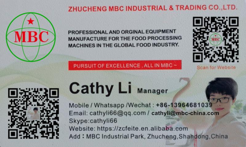 Verified China supplier - Zhucheng MBC Industrial & Trading Co., Ltd.