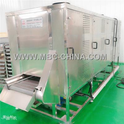 China Automatic Frozen Potatoes 500Kg IQF Fries Production Line for sale