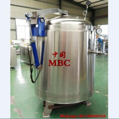 China Vegetable Processing Plant High Temperature High Pressure Cooking Pot For Soup for sale