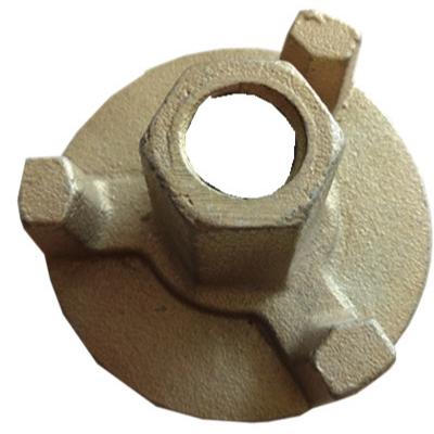 China Modern Building Material Steel Formwork Wing Nuts Plate Anchor Nut Concrete For Link Rod Construction for sale