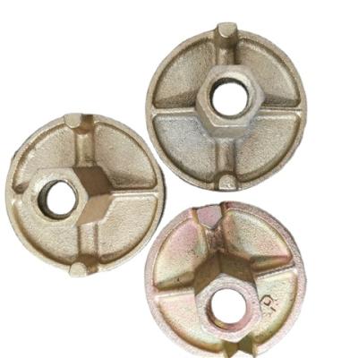 China Modern Building Material Steel Formwork Wing Nuts Plate Anchor Nut Concrete For Link Rod Construction for sale