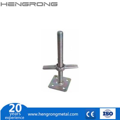 China Adjustable Support Building Jack Base For Ringlock Scaffolding for sale