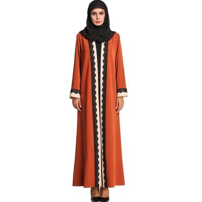 China Abaya Arab Dubai Muslim Women's Long Dress Quick Drying (Excluding Headscarf) Breathable Cardigan Maxi Dress for sale