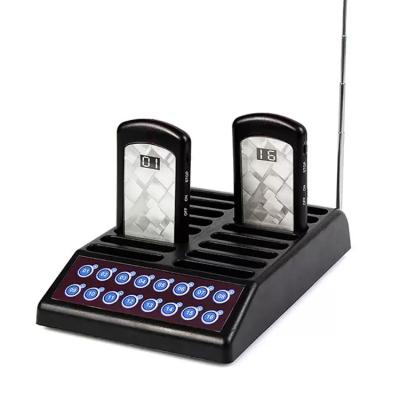 China Restaurant Fast Food Restaurant Take Meal Wireless Pager Calling System Waiter Wireless Call Bell for sale