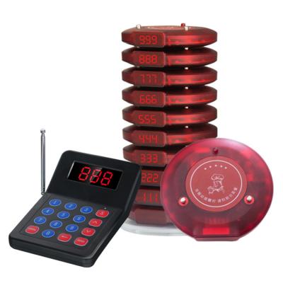 China Shop 2 key gourmet triangle wireless waiter visitor guest paging system table bell wireless call button for sale