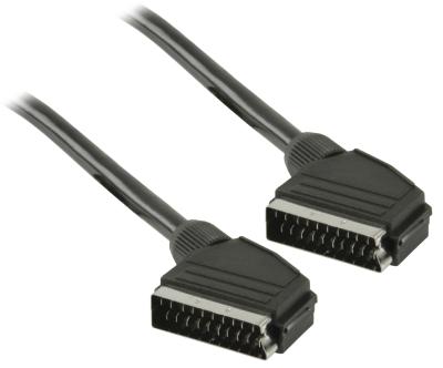 China 6,6 Koaxial- Adapter Video-Scart-Fuß Kabel-, 21 steckt scart Kabel für televison fest zu verkaufen