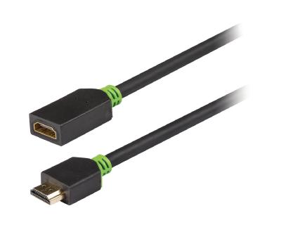 China HDMI-Kabel-Erweiterungs-Mann zum weiblichen Entschließungs-Kabel der HDMI-Ergänzungs-Schnur-4K für Blu Ray-Spieler, 3D Fernsehen, Roku, Boxee zu verkaufen