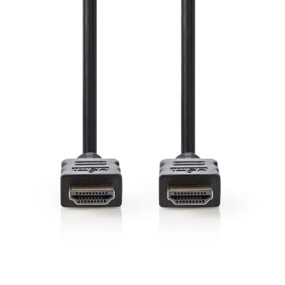 China Male To Male 28awg High Speed HDMI Cable For Device Networking Black Color for sale