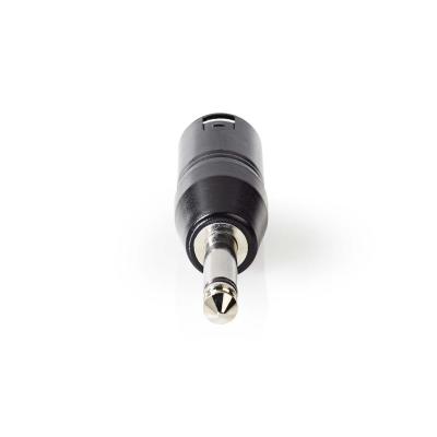 China 3 Pin Male To Male XLR MIC Connector Quarter Inch 6.35mm Mono Plug for sale