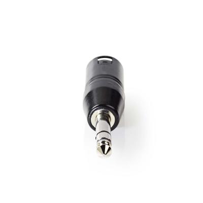 China Male To Male XLR MIC Connector 3 Pin To Stereo 6.35mm 1/4 Inch TRS Balanced Jack Plug Audio Adapter for sale