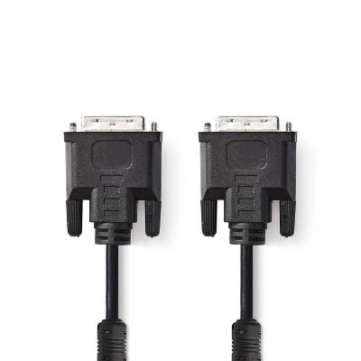 China 6.6 Feet DVI To DVI Extension Cable , Dual Link Dvi Cable For Monitor / Projector for sale