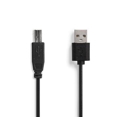 China Fast Charging USB2.0 Cable A Male To B Male USB Data Link Cable High Speed 1m for sale