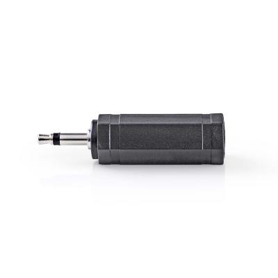 China Durable Stereo Audio Jack Adapter 3.5mm Mono Male To 6.35mm Female Socket for sale