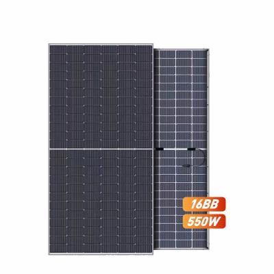 China Centro Factory Bifacial 530W 540W 550W Solar Panel Price Dubal Glass 1000KW 182mmx182mm for sale