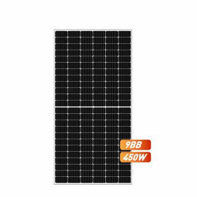 China Centro High Quality Monocrystalline Solar Panel Price 430w 440w 450w Sliver Frame 166mmx166mm for sale