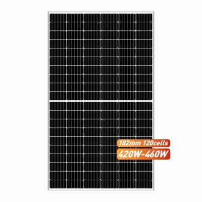 China Centro Monosilicon 420W 430W 440W 450W 460W Solar Panel 182mm Cell Panel For Sale 166mmx166mm for sale