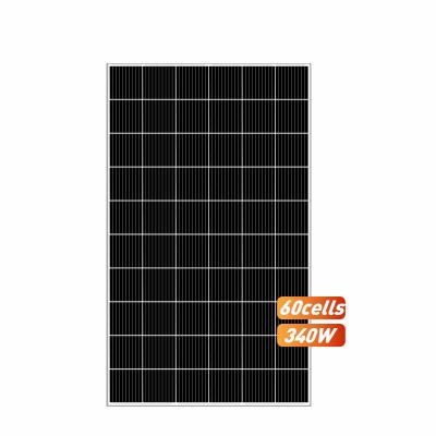 China Centro Manufacturer Monocrystalline Silicon 340w Solar Panel With Reasonable Price 158.75mmx158.75mm for sale