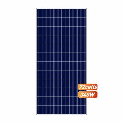 China Centro Poly Solar 340Watt Panel Power Module 157mm Photovoltaic Cell In Panel Output 157mmx157mm for sale