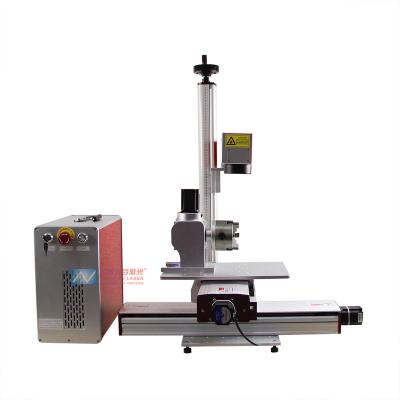 China Laser marking hot sale 20w fiber laser marking machine for xp jewelry gold chain for sale