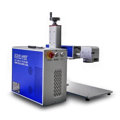 China Laser Marking JPT MOPA 60W Fiber Laser Marking Machine Metal Color Lasermarking for sale