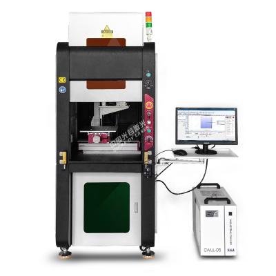 China Laser Marking UV Laser Marking Machine For Glass Leather PVC ABS UV Machine Engraving 3w 5w Laser Marker for sale