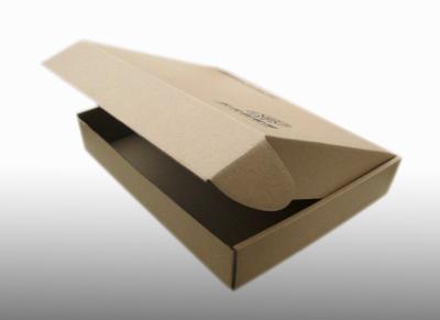 China 2inch Cardboard Gift Boxes AI Shipping Matte Colored Corrugated Mailing Boxes for sale