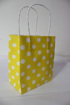 China custom design and printing paper gift bag for sale