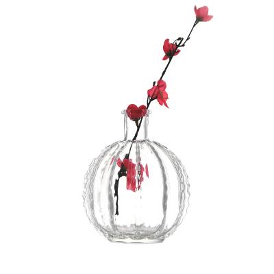 China High Quality Home Decor Modern Glass Flower Vase Cactus Eco-Friendly Clear Cheap Glass Ball Vase Home Decor Flower Vase for sale