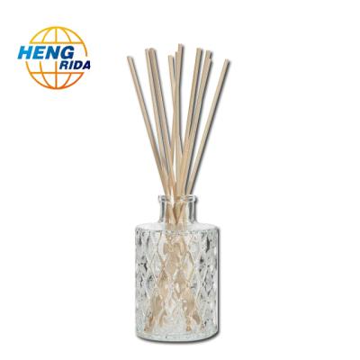 China Recyclable Essential Oil Reed earoma Diffuser Air Freshener Perfume Glass Bottle Diffuser Stick for sale