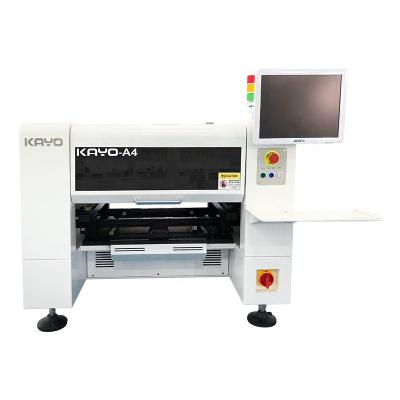 China 0402 KAYO high speed A4 smd chip mounter with 4 heads for LED production for sale