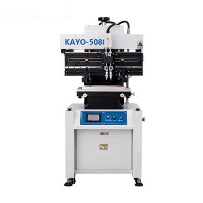 China SMT PCB Assembly Production Line KAYO-5088 Semi-automatic Screen Printer for PCB Board for sale