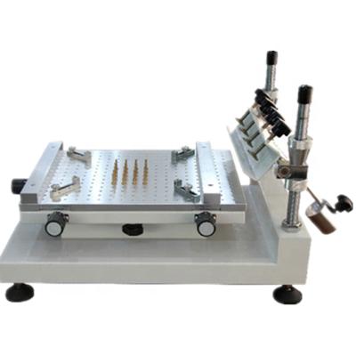 China Circuit Board Assembly PCB Solder Paste Stencil Printer Manual High Precision Stencil Printing Machine for sale