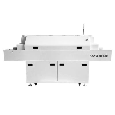 China Circuit Board Soldering KAYO-RF430 PCB Assembly Production 4 Heat Zone Reflow Soldering Furnace for sale