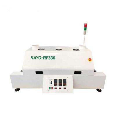 China Circuit Board Soldering KAYO-RF330 One-Stop Solution Desktop SMT Reflow Oven for Manufacture Soldering of Printed Circuit Board (PCB) for sale