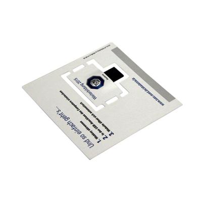 China Promotional items customized paper card webkey brochure and usb key with webkey function for promotion gift for sale