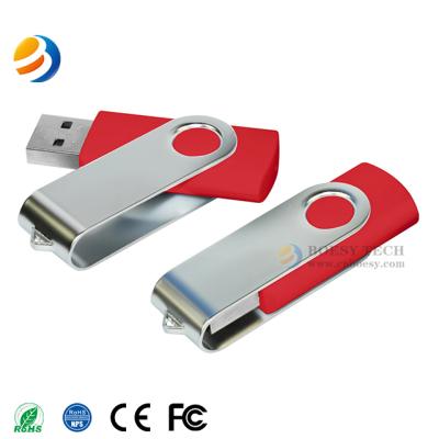 China U001-Twister USB metal flash drive with logo printing. Swivel USB drive for gift promotion. for sale