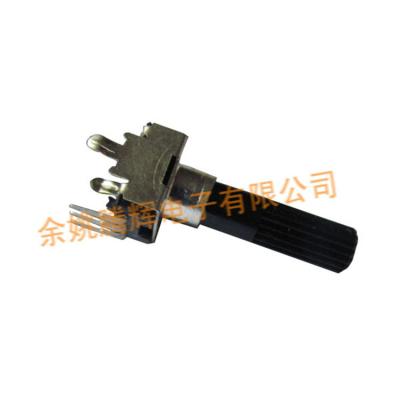 China Volume Control Potentiometer 10k 9mm Rotary Linear Tuning Switch WR0901N- for sale