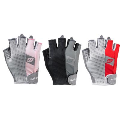 China Summer Sports Light Half-Finger Fitness Dumbbell Gloves Non-Slip Breathable Horizontal Bar Weightlifting Gloves for sale