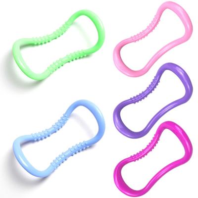 China Magic Waist Loop Fitness Pilates Circle Shoulder Beauty Open Leg Sport Supplies Resistance Equipment Stretch Ring Yoga for sale