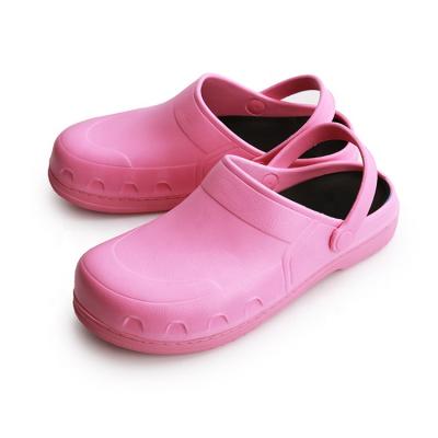 China Chef Safety Shoes Shock Absorption Anti Slip Fashion Cook Shoes Non Slip Colorful Comfortable Portable Oil Resistant EVA Work Shoes for sale