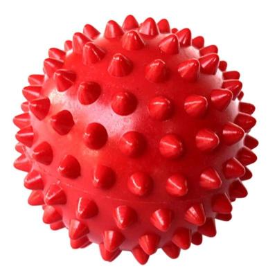 China 6.5cm 7cm 9cm Hedgehog Eco-friendly wholesale Carel Foot Fascia Spike Ball Hedgehog Health Yoga Massage Ball Eco-friendly Multi-size for sale