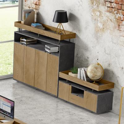 China WESOME Foshan Shunde Factory Office Furniture Modular Expandable Wooden Filing Storage Cabinet for sale