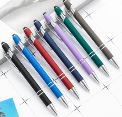 China Promotional Pen Metal Touch Stylus Cheap Metal Ballpoint Pen With Custom Logo Promotional Ready In Stock for sale