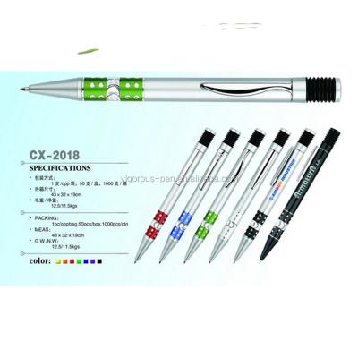 China High quality silver black white pen office promotional pen promotion pen for sale