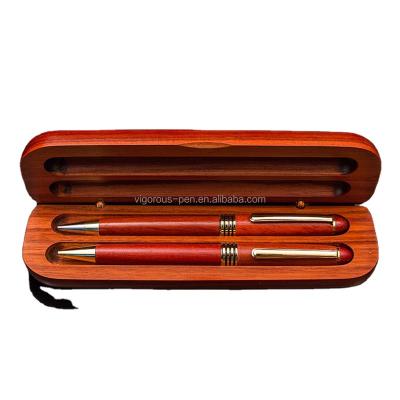 China Heavy Wooden Promotion Gift Or Pen Set High Quality for sale