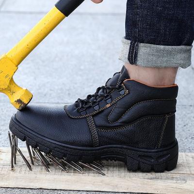 China KGJIANDA anti puncture soles construction site anti-puncture safety wear-resistant boots safety industrial protective boots for sale